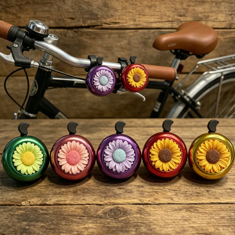 Fahrradklingel MTB Fahrrad Sicherheitsalarm Fahrradlenker-Klingel Fahrradhorn Fahrradzubehör für Männer und Frauen