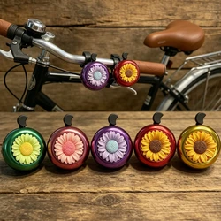 Campana timbre para bicicleta de montaña con alarma seguridad manillar