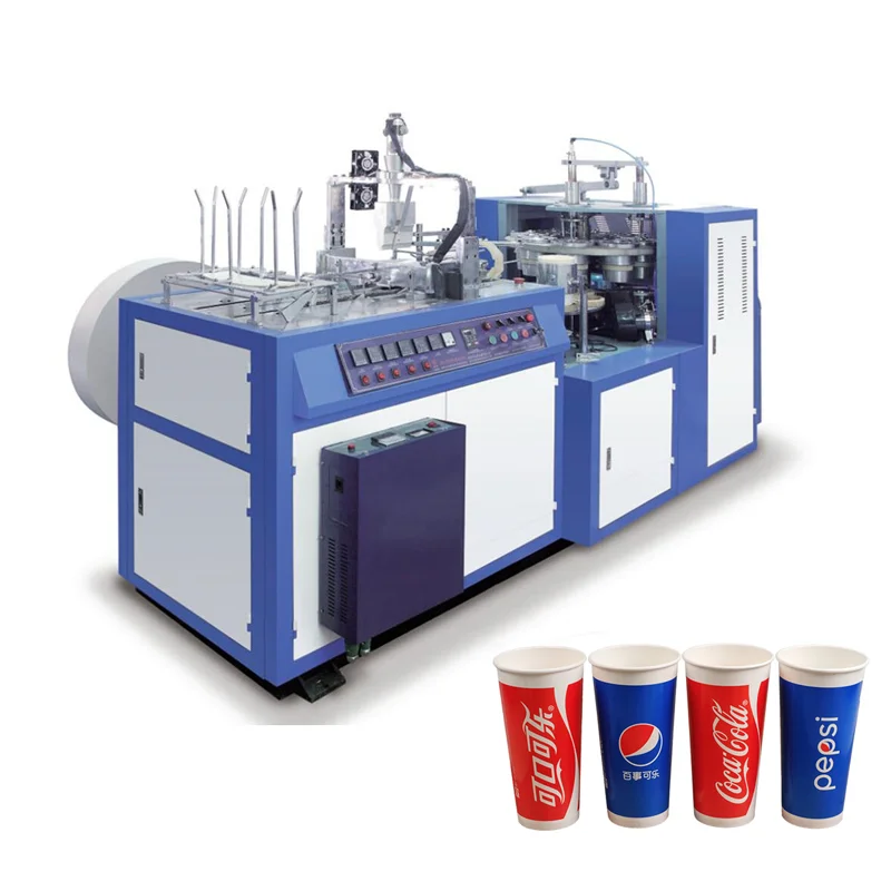 Ultrasonic Paper Cup Making Machine  with 60-70pcs/min Speed