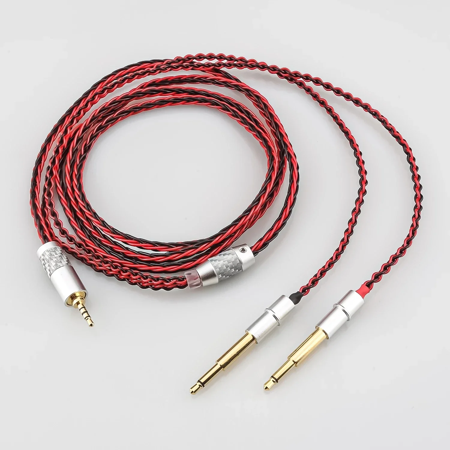 16Core 7N OCC Silver Plated Earphone Cable For Meze 99 Classics NEO NOIR Headset Headphone