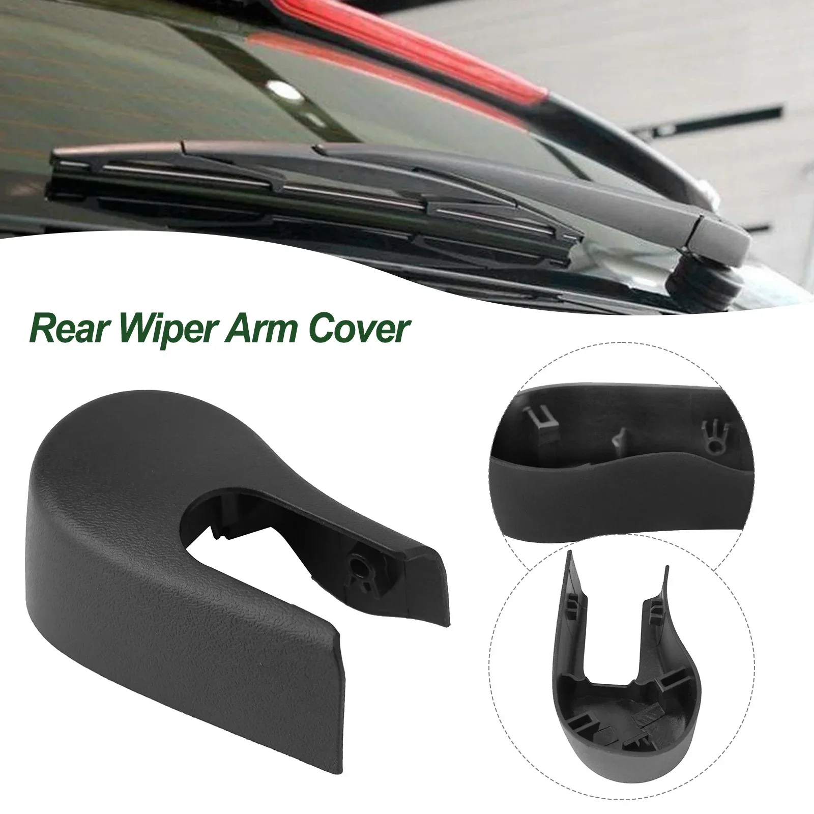 Car Rear Wiper Nut Cover Cap 61627066175 For BMW 3 5 Series E61 F11 F31 Rear Windscreen Wipers Replacement Parts