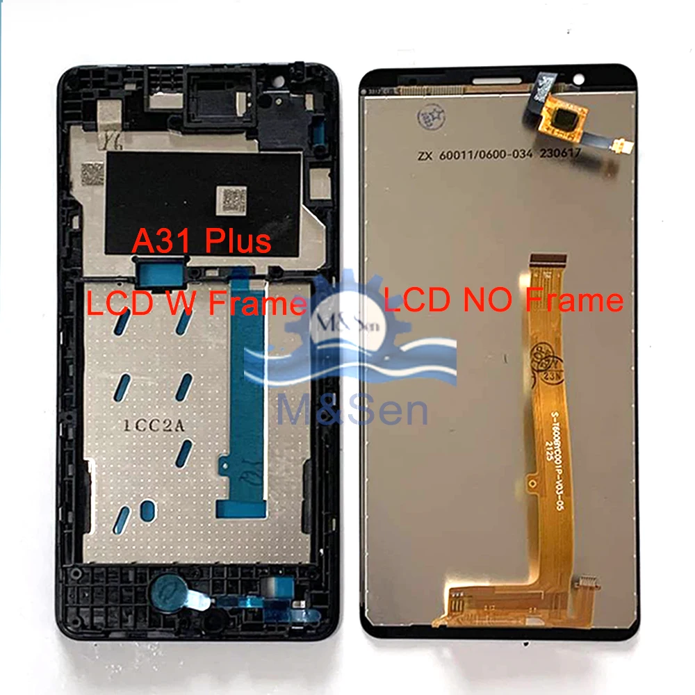 Original For ZTE Blade A31 Lite LCD Screen Display Touch Screen Digitizer For ZTE A31 Blade A31 Plus LCD L210 LCD Frame