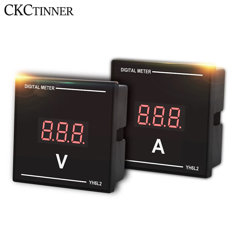 6L2/99T1 Digital Voltammeter Ammeter AC 50-500V Voltage Tester 220V 380V