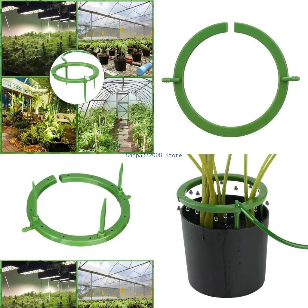 

Water Emitter Rings Efficient Garden Plant Drip Irrigation System Easy Installation Automatic Plant Watering Dripper