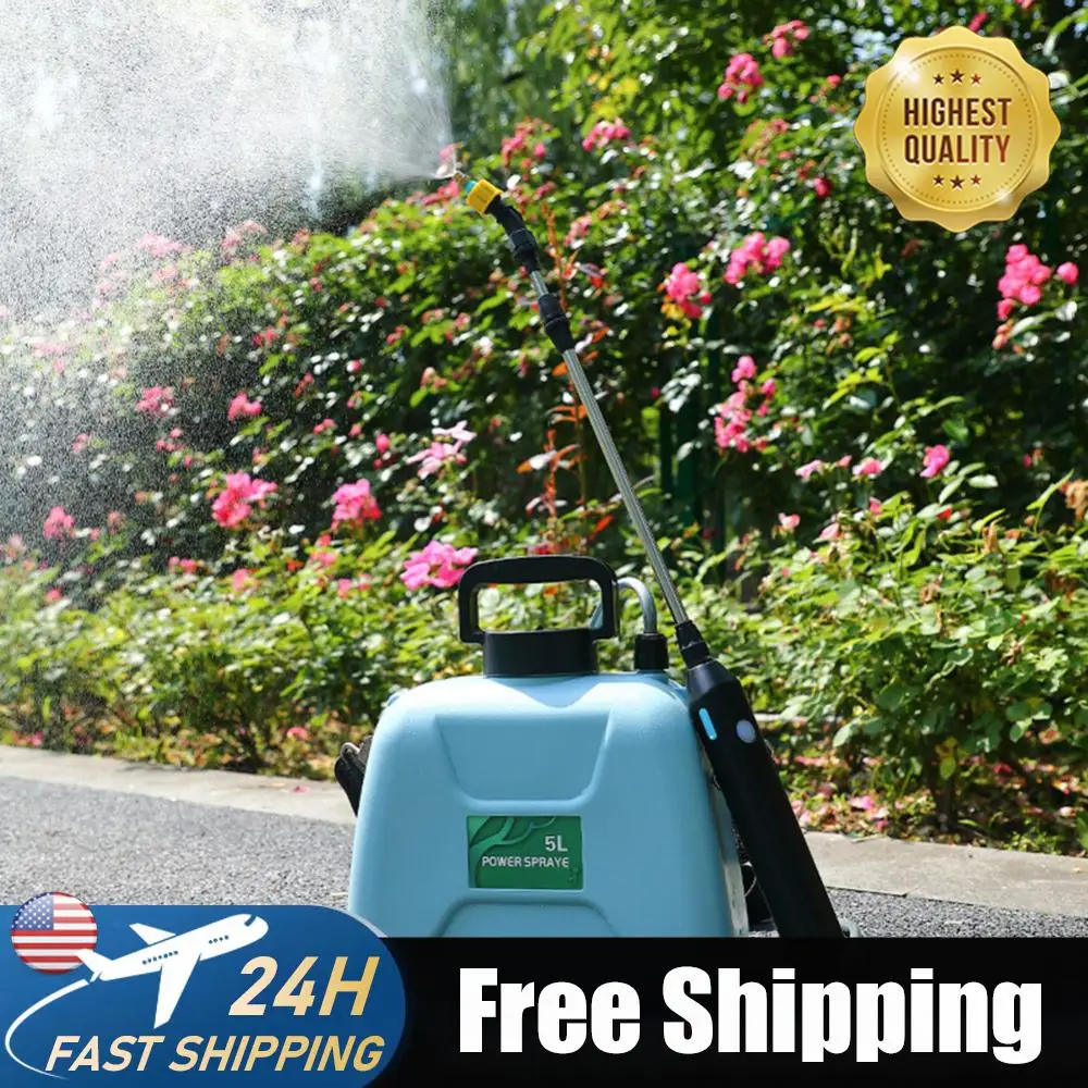 

Potable Bottle Sprinkler Telescopic Wand Adjustable Automatic Atomization Sprayer USB Rechargeable Handle Garden Irrigation