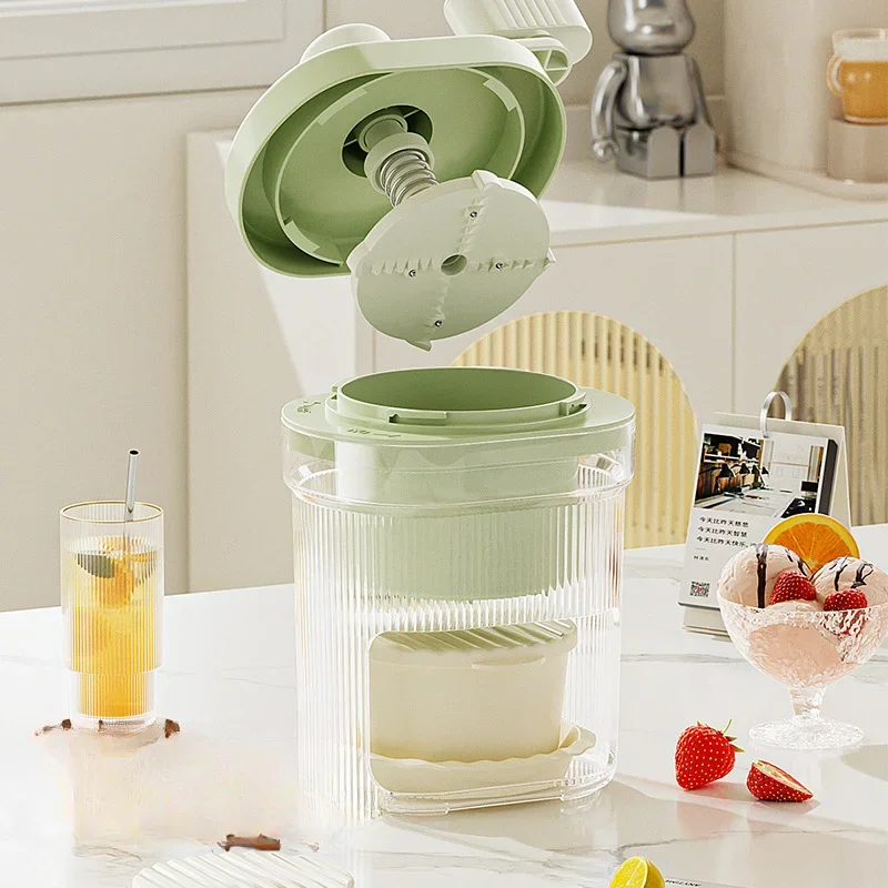 Xiaomi Shaved Ice Machine Small Manual Ice Crusher Hand-cranked Machine Making Smoothie Machine Suitable for Outdoor Camping