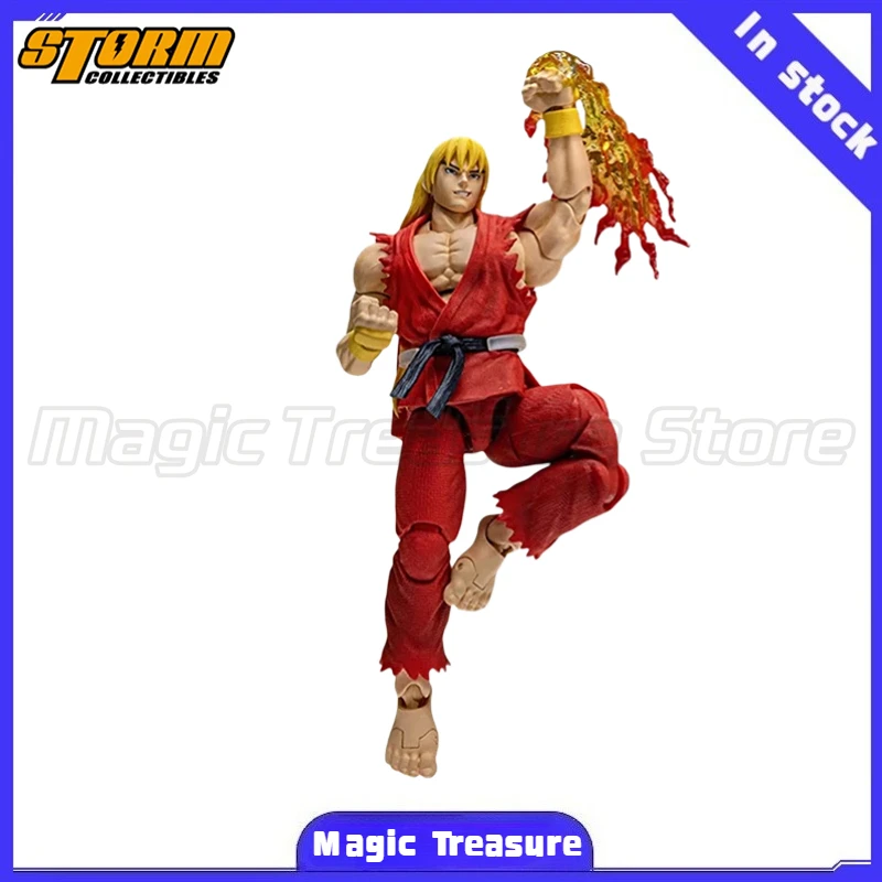 

【MT】Storm Collectibles Street Fighter Alpha 3 Ken Masters 1/12 Action Figures Ornaments Collection Gifts