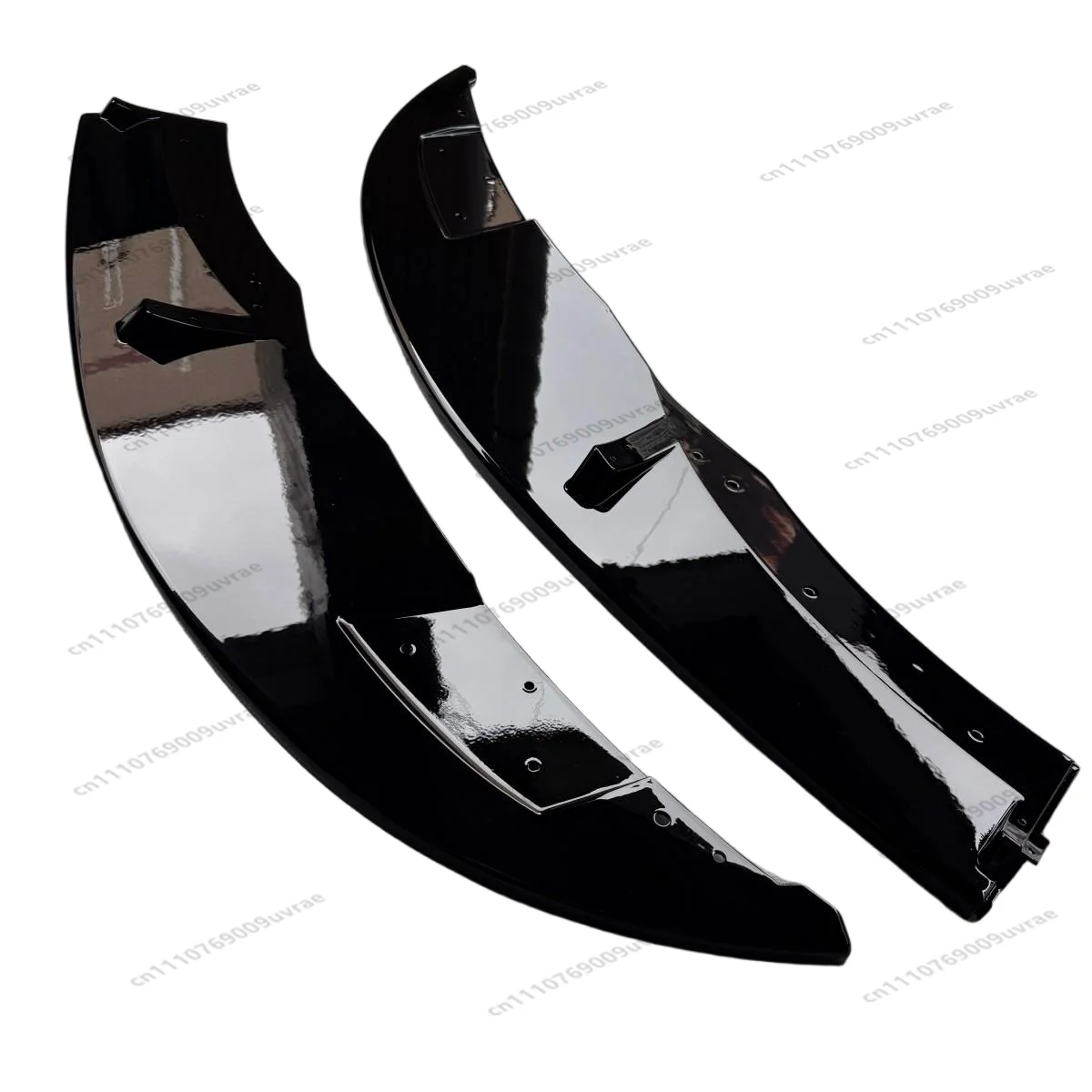 Front Bumper Splitter Diffuser Lip Chin Spoiler For BMW 3 Series E90 E91 E92 E93 M3 2007 2008-2013 ABS Gloss Black Exterior Trim - view 6
