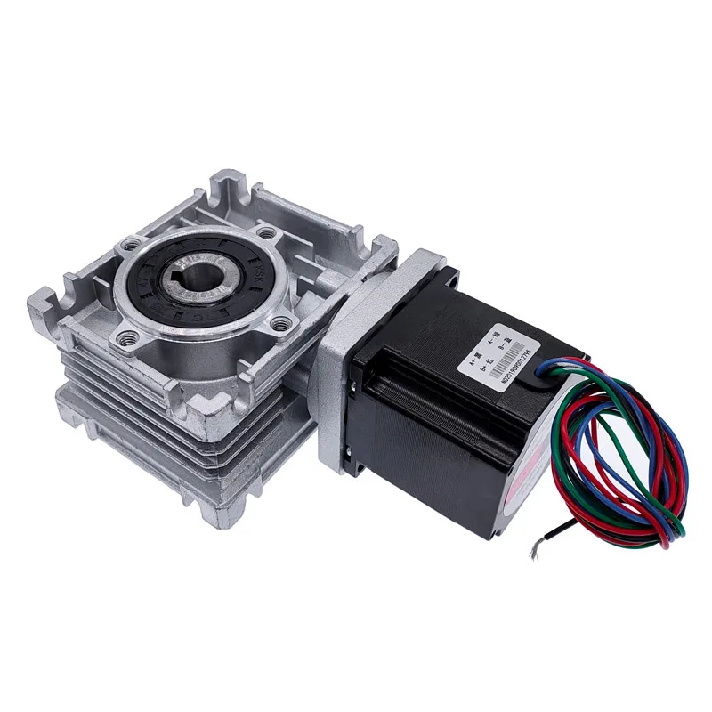 Riduttore di velocità riduttore di velocità a vite senza fine RV030 14mm uscita 5:1-80:1 riduttore di velocità del cambio a vite senza fine per