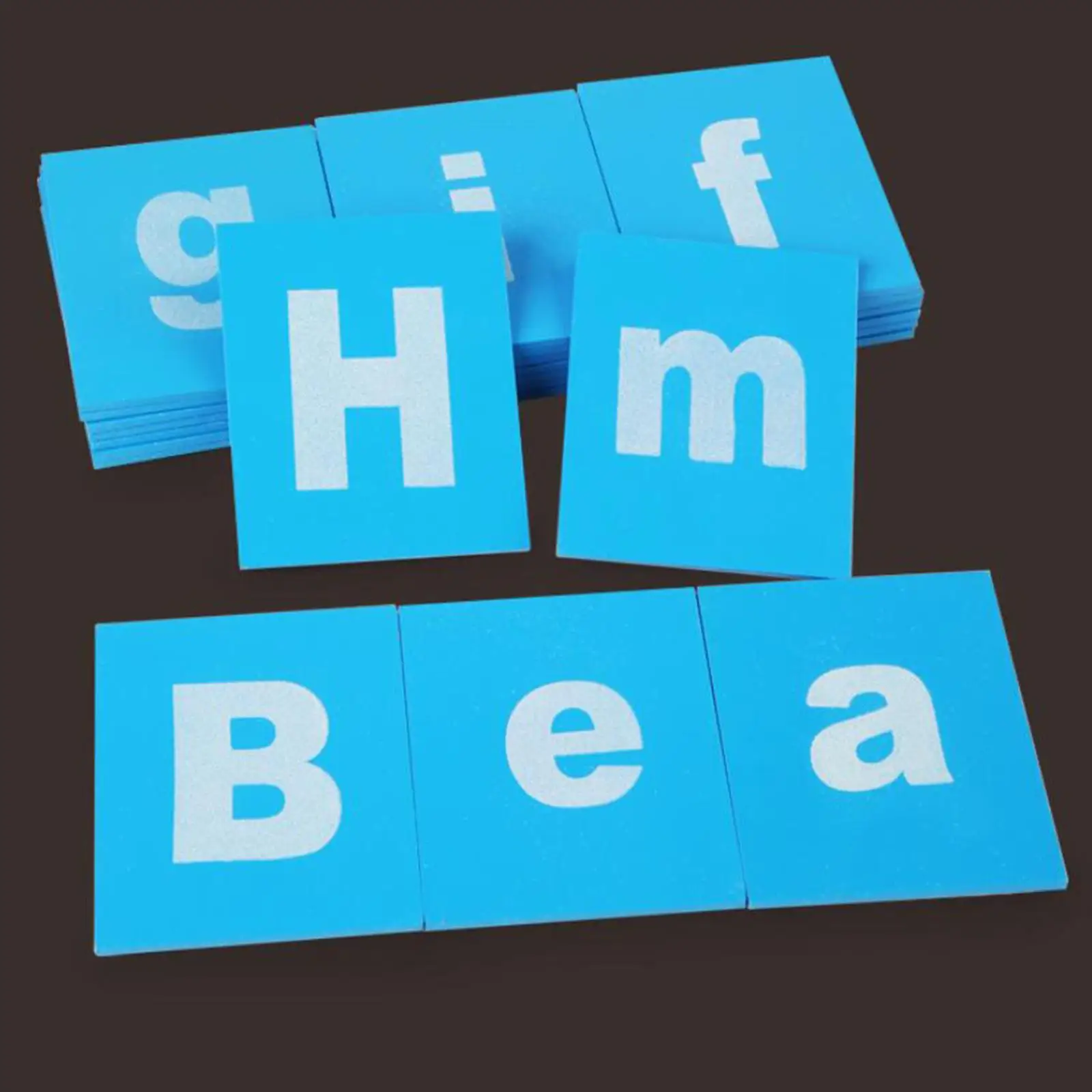 Montessori Letters, Preschool Teaching Material, Learning Material Child Development for Age 1 2 3 Kid