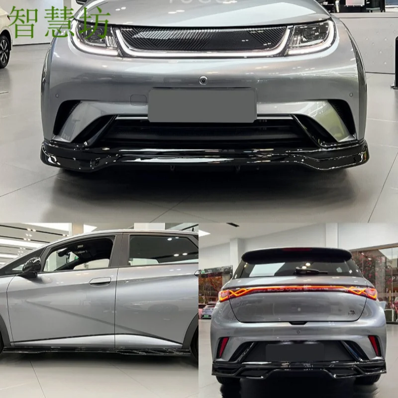 Suitable For BYD Dolphin Sports Body Kit, Front And Lip, Side Skirts, Rear Spoiler, Lower Diffuser