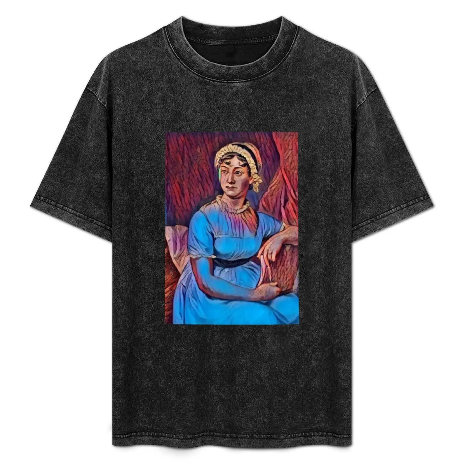 

Jane Austen Artwork T-Shirt Breathable Gym Short Sleeve T-Shirt