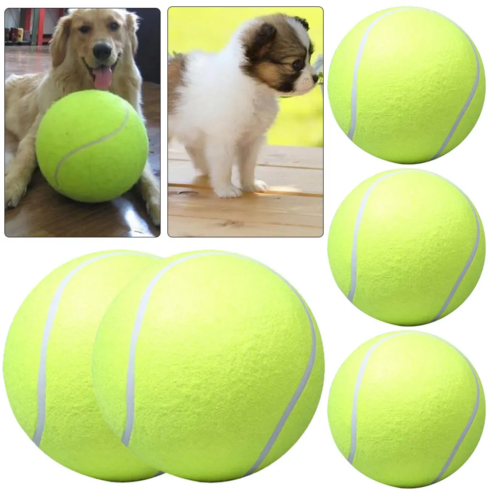 

Набор из 5 больших теннисных мячей-катапульт для собак и щенков, 9,5 дюймов, игрушка для игр