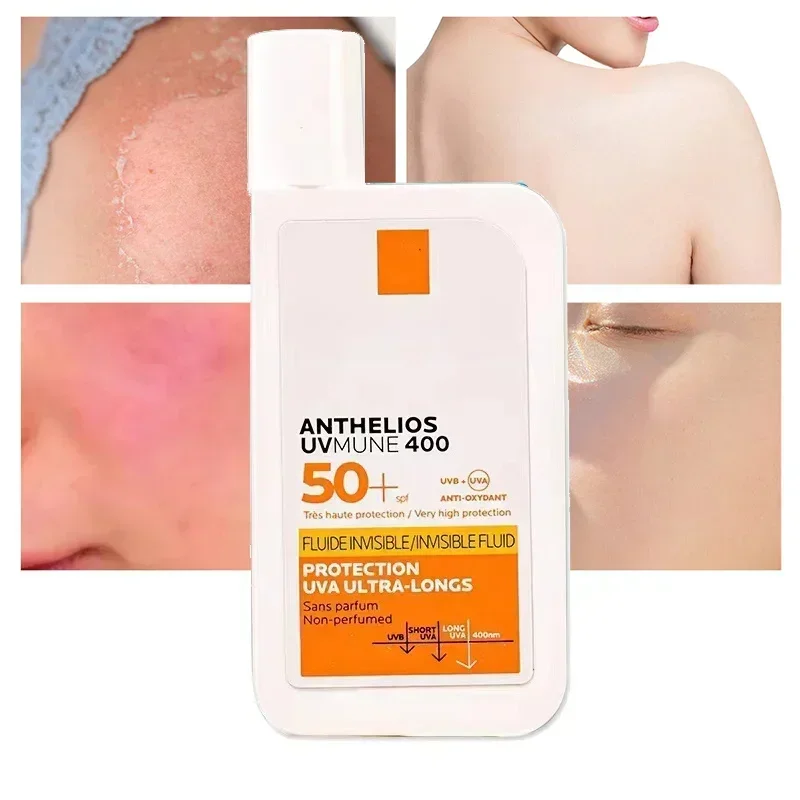 Ying59 Face Sunscreen Ultra SPF50+ Body Sunscreen Anti-Imperfection Anti-Shine Invisible Fluid Waterproof