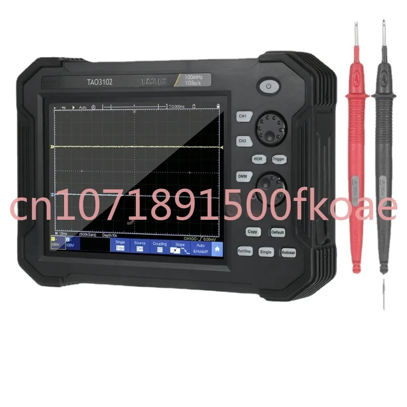 

Portable Tablet Digital Oscilloscope TAO3104/TAO3102 4 Channels 8 Bits 100Mhz Bandwidth Handheld Tablet Oscilloscope Hantek