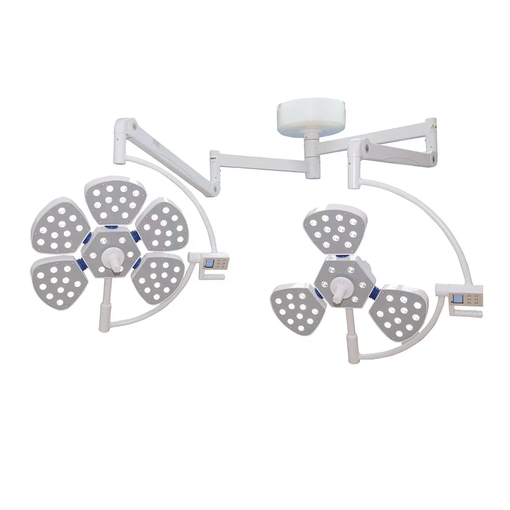 LTSL29 Hot Selling Double Head 700/500 Led Ceiling Type Shadowless Operating Lamp Lights For Hospital