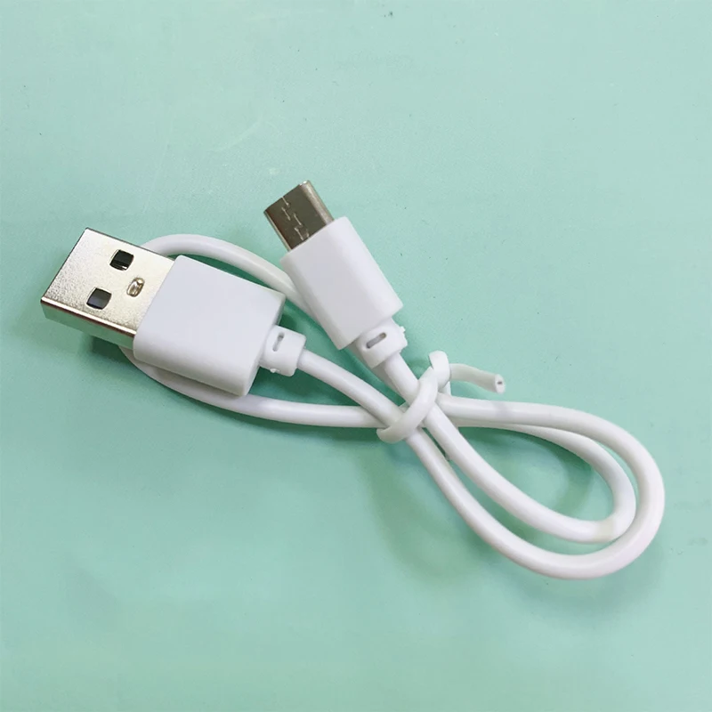 1PC 30CM USB Charge Cable Mobile Phone Cord For Android Bluethood-compatible Headset Pure Copper Charging Cord