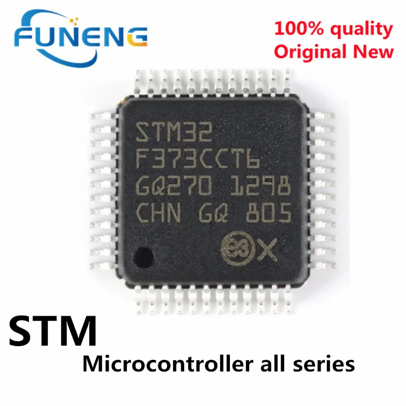 

1PCS 100% New STM32F328C8T6 STM32F372CBT6 STM32F373CCT6 STM32F400CBT6 STM32F410CBT3 STM32F410CBT6 QFP-48 Chipset