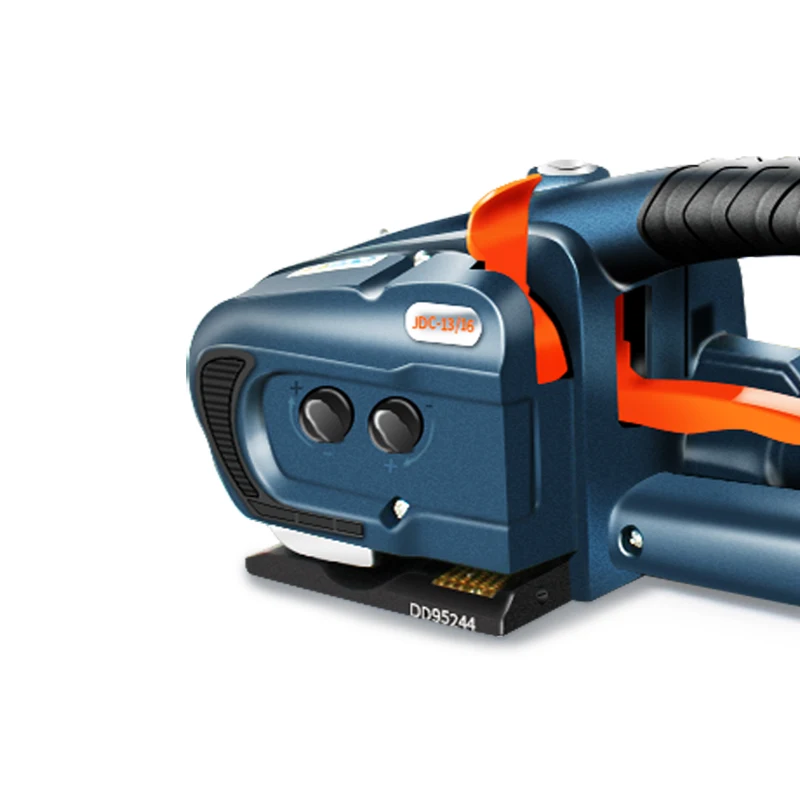 13/16 Handheld PET/PP Electric Battery Powered Plastic Packing Strapping Tool Machine For Secure Package Binding