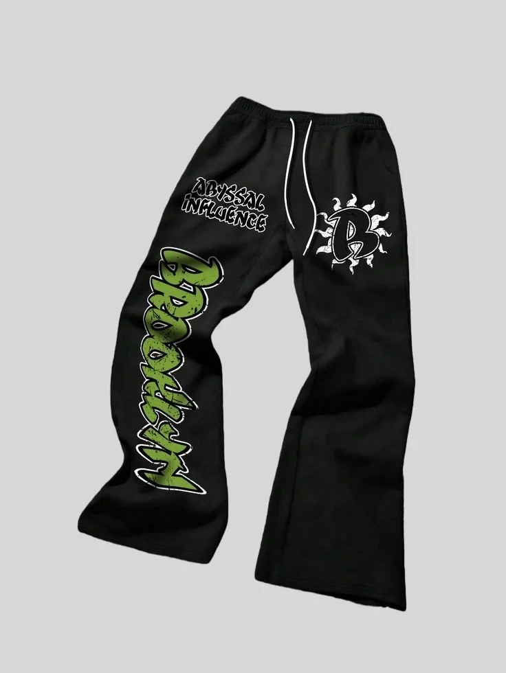 Men 3D Flame Print Quick Dry Long Pants, Streetwear Loose Straight Trousers Elastic Waist Drawstring Casual Outdoor Sport Pants