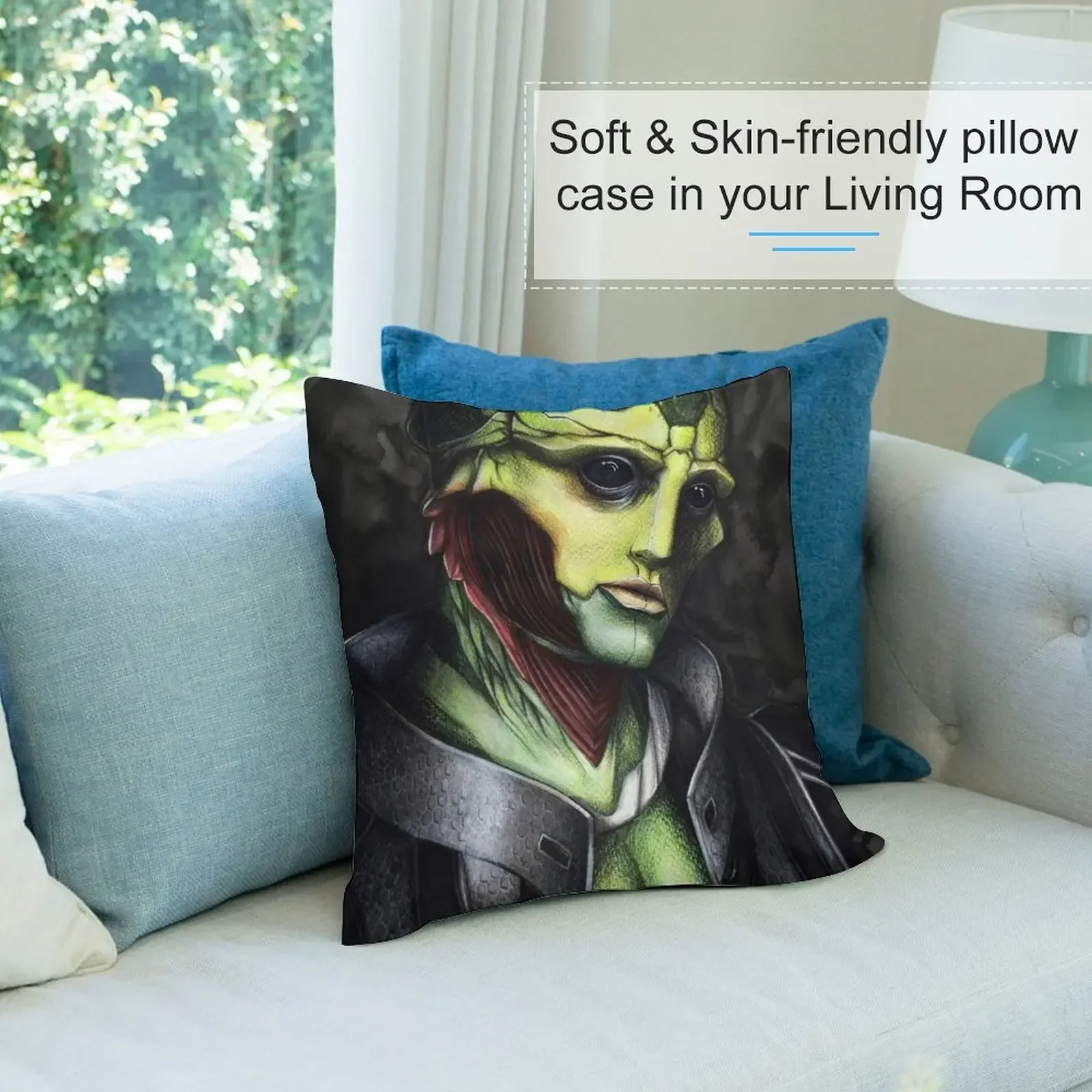 Thane-Juste de coussin rectangulaire, coussin assis