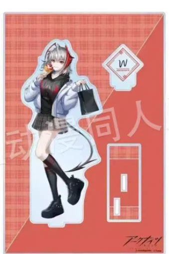 Japanese AnimeArknights Amiya W Acrylic Stand Figure Model Plate Cosplay Collection Desktop Decor Gifts XYZ