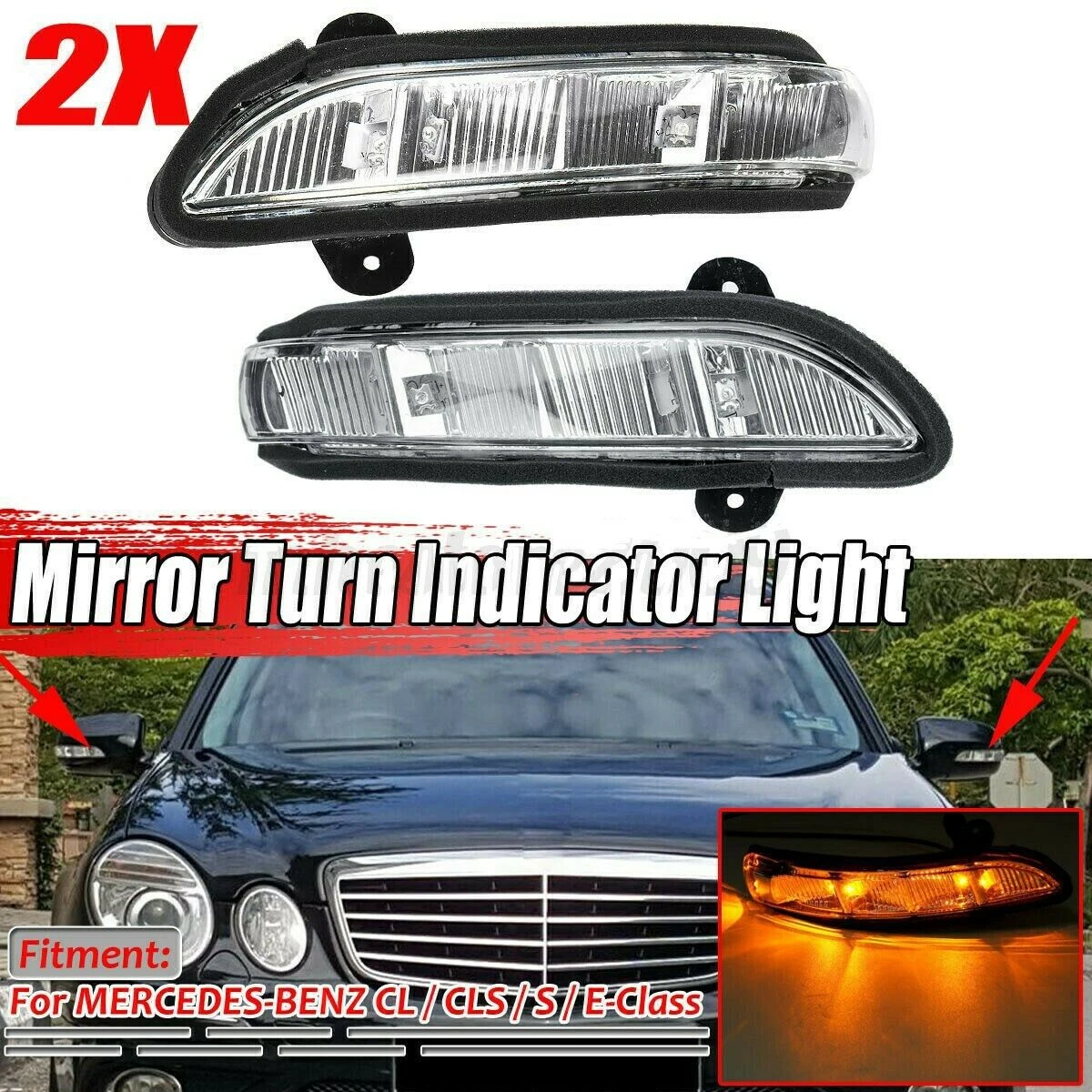 

для Mercedes-Benz W211 W221 W219 сигнальная лампа A 2198200521 A 2118201121 A 2198200521