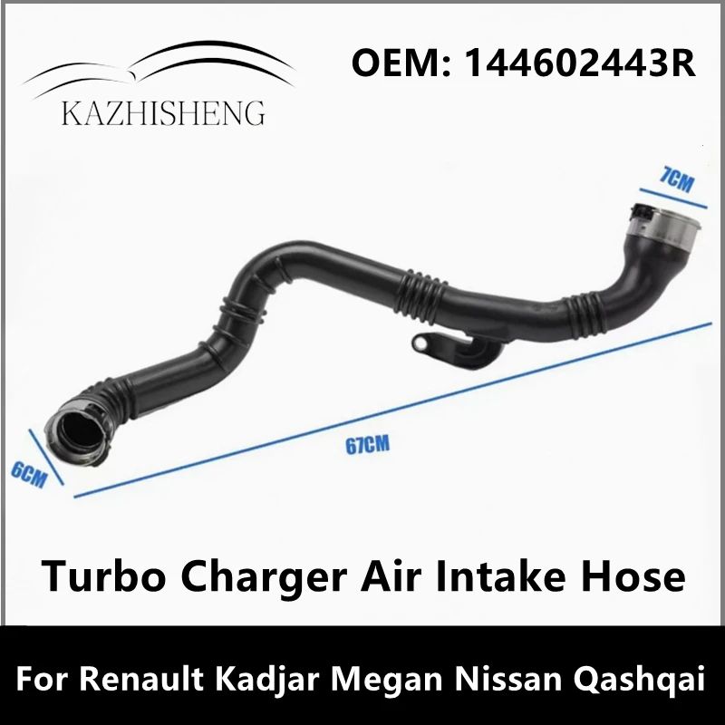 144602443R Intercooler Turbo Charger Air Intake Hose For Renault Kadjar Megan Nissan Qashqai