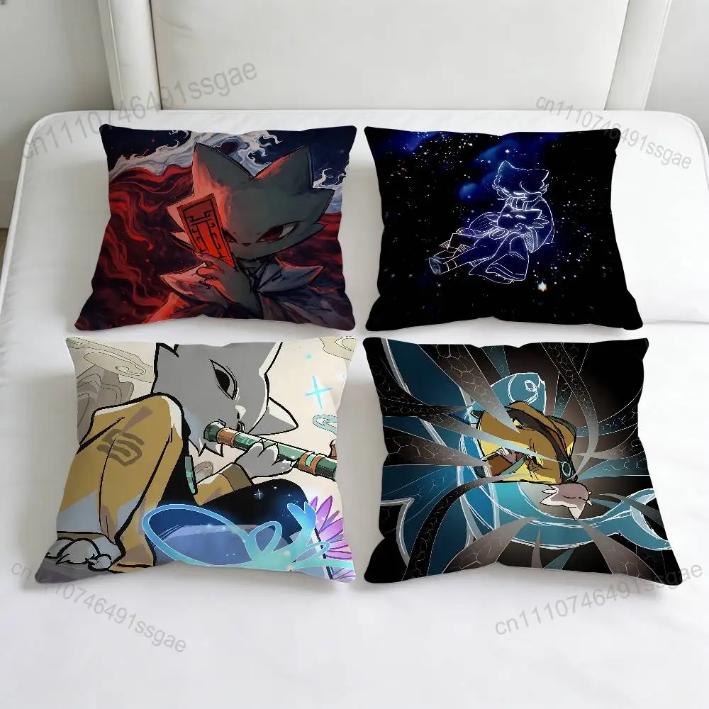 

Game N-Nine Sols-s Decorative Square Pillow Cover Soft & Comfortable Pillow Case Sofa Bed Home Decoration