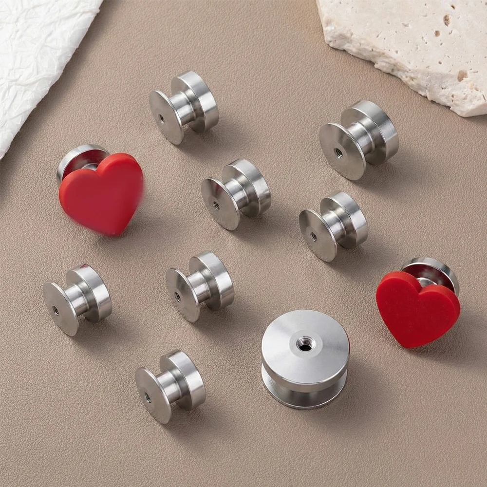 

5Pcs/Lot Metal Magnetic Safety Pin Backs For DIY Brooch Keepers Buckle Jewelry Making Supplies Components Crafts Accessories