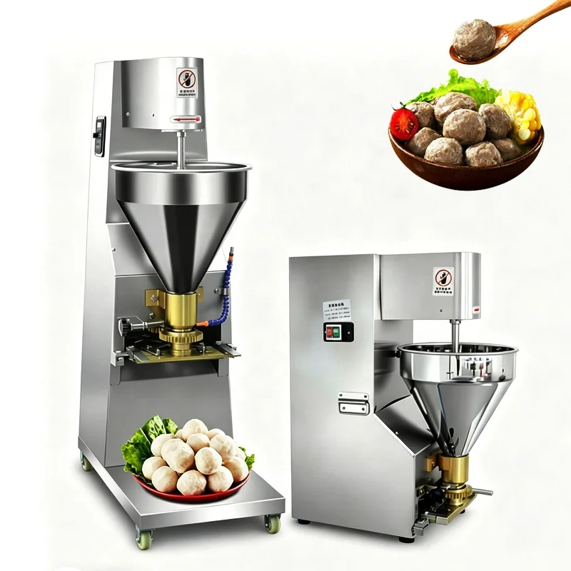 

Professional High Output Full-Automatic Meatball Maker Versatile Beef/Croquettes/Fishball Forming Machine for Meat