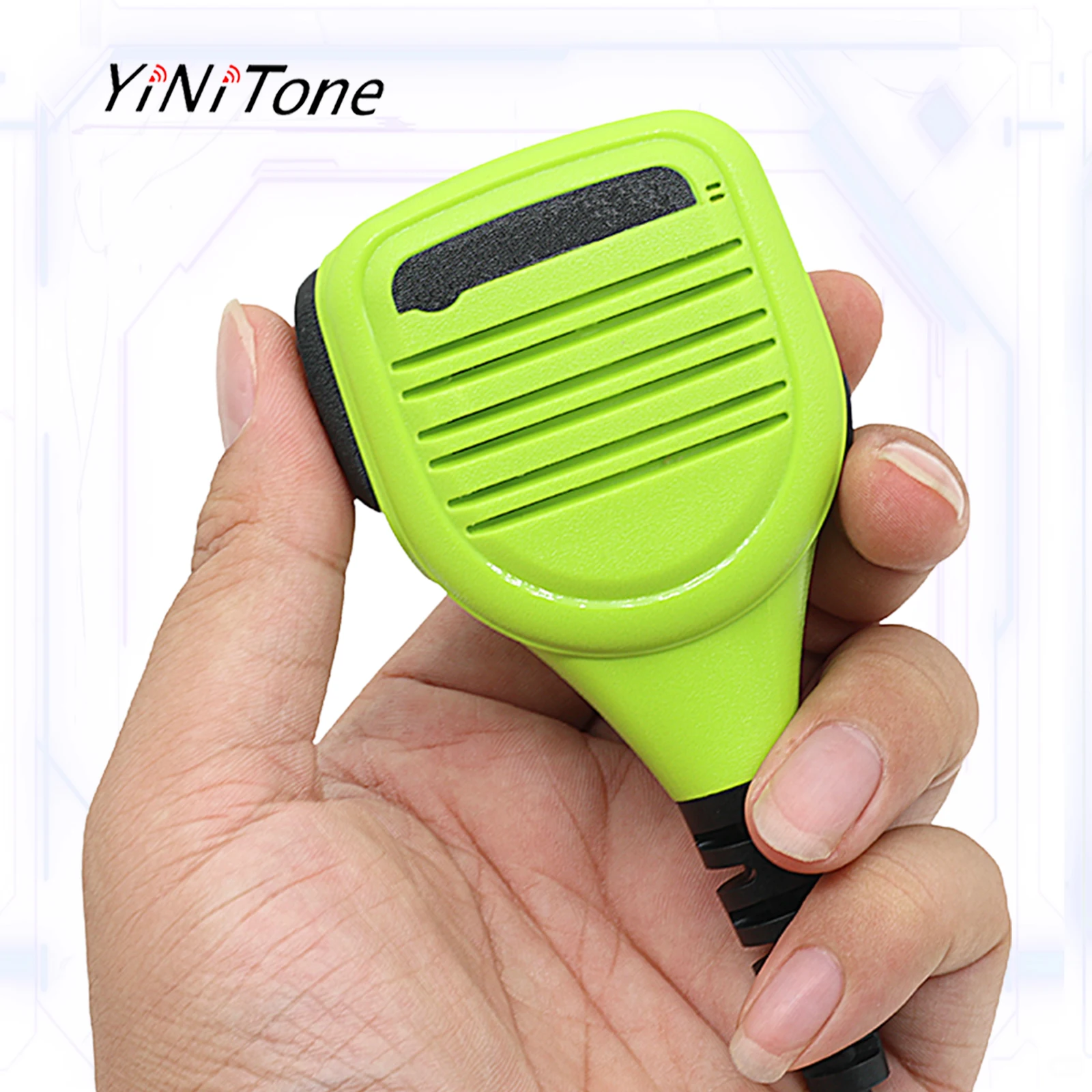 Bright Green MT4013A Speaker Microphone M plug for MOTOROLA DP1400 DEP450 CP040 CP180 XTN446 EP350 PR400 P080 Radio 2Pin PTT Mic