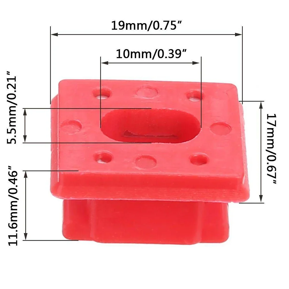 10pcs Car Interior Panel Fixing Clip108F216-RD For BMW E46 E65 E66 E83 323i 328i 323Ci Dash Trims-Clips Retainer Fitting NEW