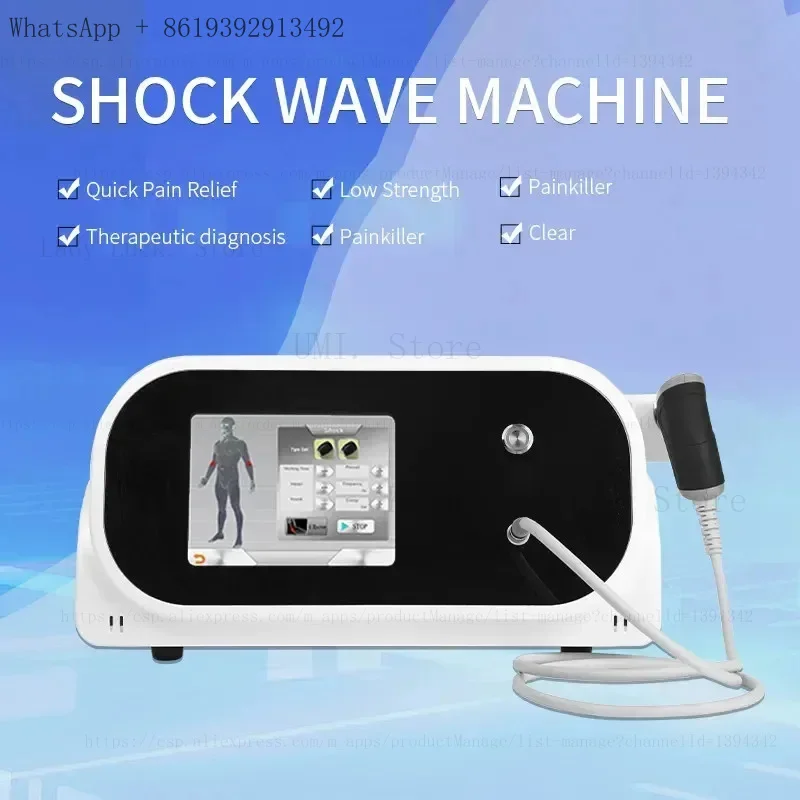 

High Quality 10 Bar Radial Type ESWT Compressor Shock Wave Therapy Machine Pneumatic Pain Relief Treatment Medical Equipment