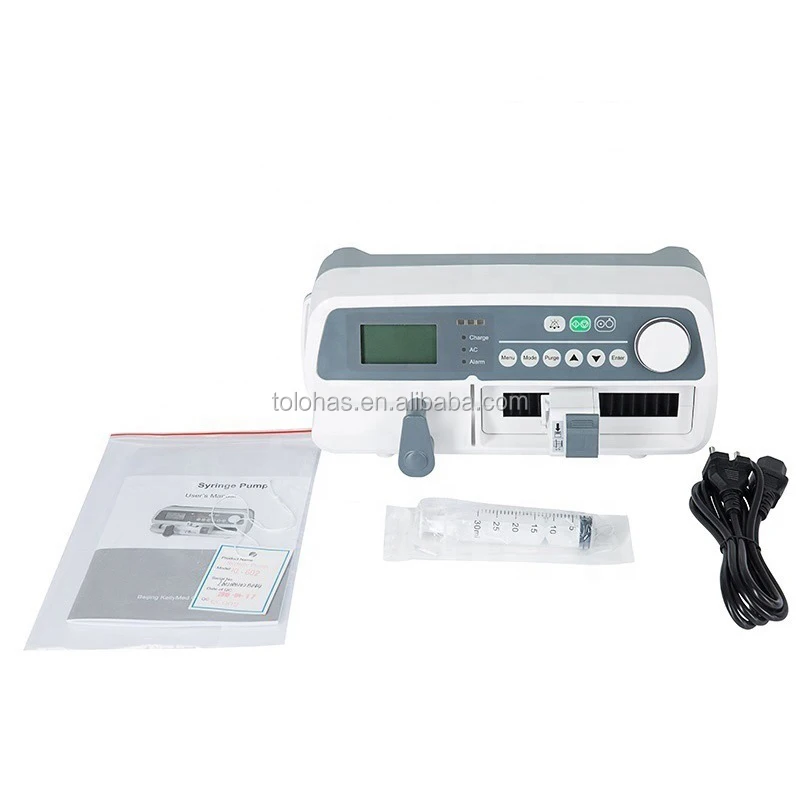 

LH602V Cheap Human Veterinary Medical Electric Syringe Pump Single Channel Infusion Price