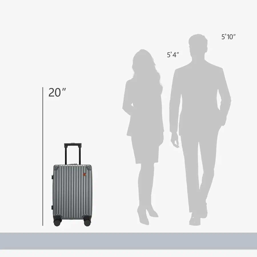 인치 기내용 수하물, 항공사 승인 22x14x9 하드 쉘 기내용 캐리어, 360도 회전 바퀴, TSA 잠금장치 및 경량 하드 쉘