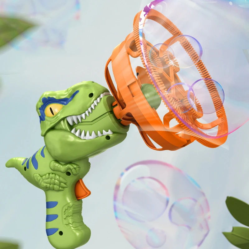 آلة فقاعات الفقاعات آلة فقاعات الديناصورات ألعاب مناسبة للأطفال والأطفال الصغار هدايا حفلات أعياد الميلاد #5