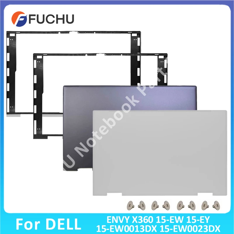 

New Case For HP ENVY X360 15-EW 15-EY 15-EW0013DX 15-EW0023DX Replace LCD Back Cover Top Case Front Bezel N09645-001 N09644-001