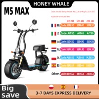 HONEYWHALE M5 MAX(EEC) Adult Electric Bike 1000W  Motors 54.6V13AH  Battery  Electric Bicycle 14 Inch Fat Tire Ebike All Terrain