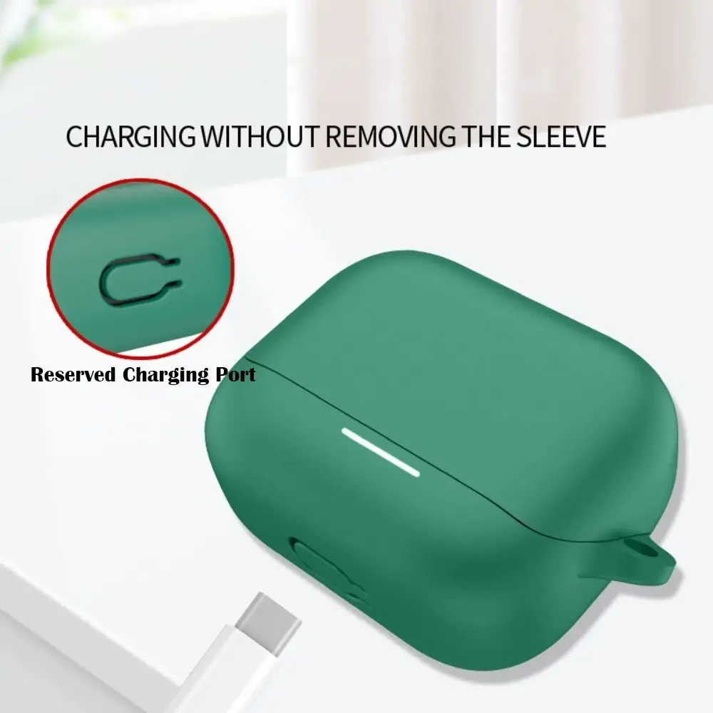 Silicone Earphone Cover For Anker Soundcore K20i Bluetooth Earbuds Protective Shell Anti Drop Charging Box Sleeve Headphone Case