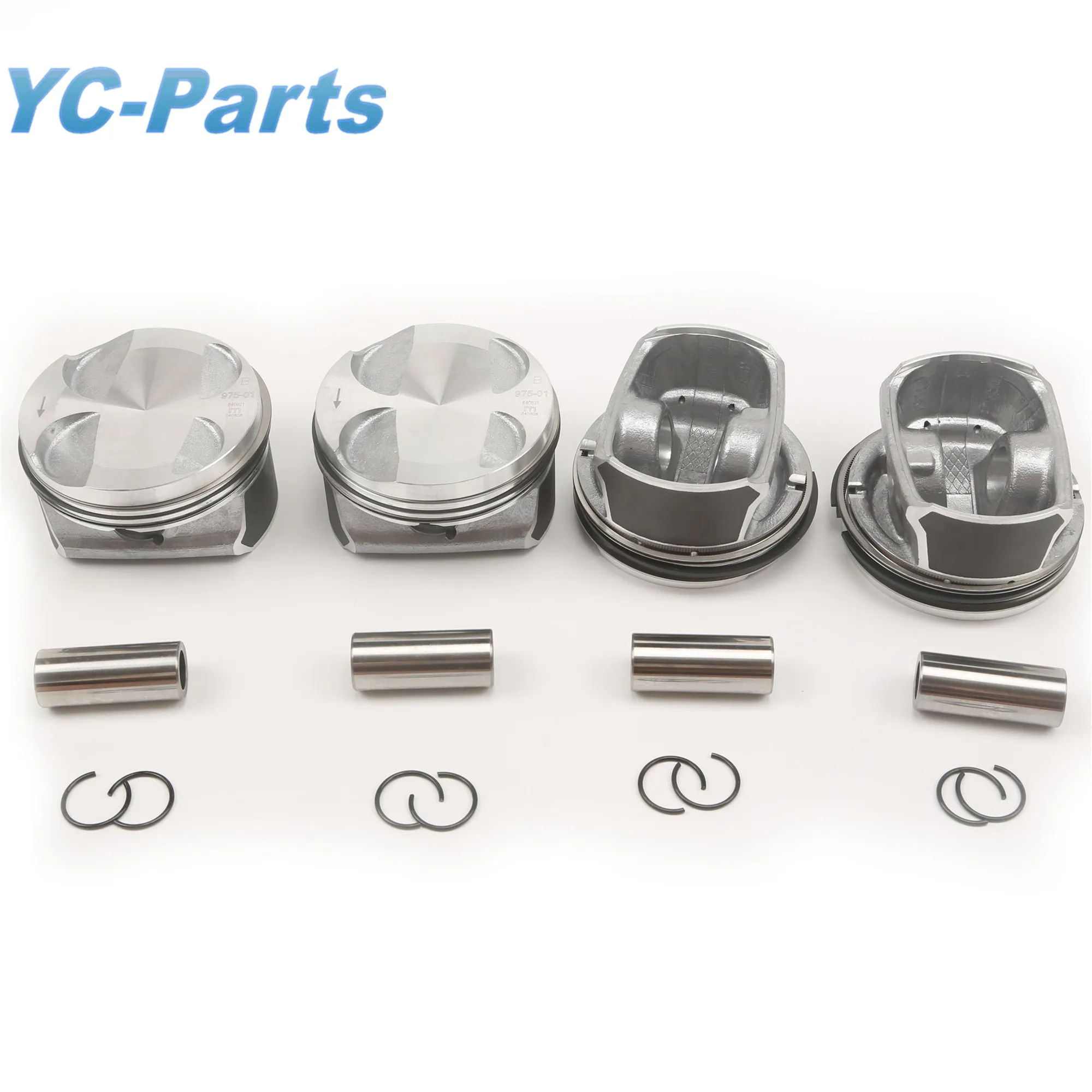 4pcs Pistons & Rings Set 77mm STD For MINI R55 R56 R57 Cooper Countryman Paceman Coupe Roadster R60 R61 R59 N12 N16 11257576975