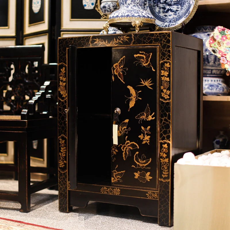 

Китайский шкаф-бабочка, шкаф для обуви, книжный шкаф, окрашенная мебель, перегородка для гостиной, входной шкаф