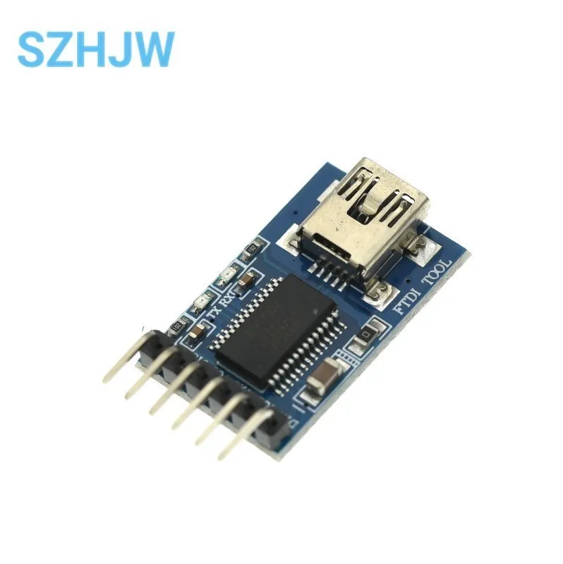 3.3 فولت 5.5 فولت FT232RL FT232 FTDI USB إلى TTL مهايئ مسلسل وحدة ل اردوينو منفذ صغير لتقوم بها بنفسك الإلكترونية لوحة دارات مطبوعة