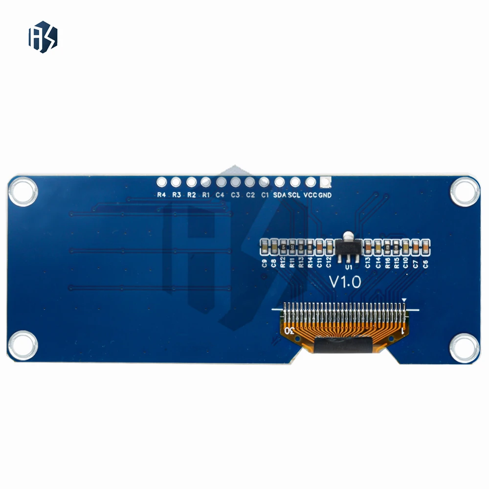 1.3 Inch OLED Display with 4x4 Keyboard: SSD1106 16P Button Module (White/Yellow/Blue) for Arduino