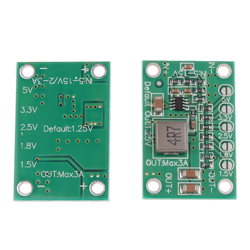 1Pc CA1235 Adjustable Power Module CA-1235 Buck Power Module 1.25V 1.5 1.8 2.5 3.3 5V Output 5-16V Input Step-Down Power Supply