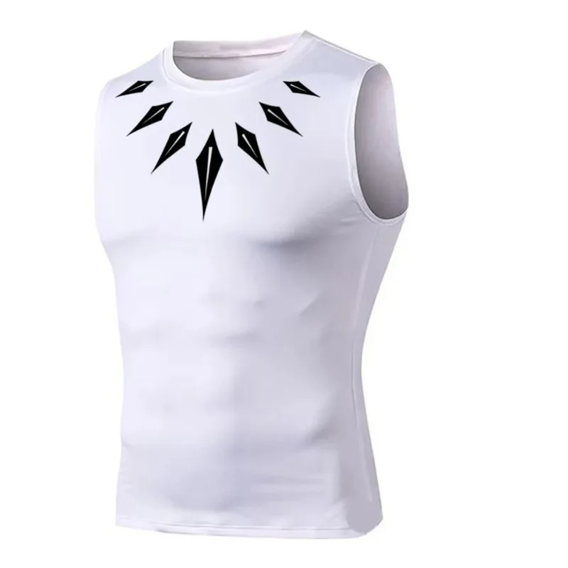 Men Quick Dry Running Tank Top Breathable Sleeveless Athletic Shirt for Gym Workout Marathon Fitness Summer Men Tank Top T-shirt