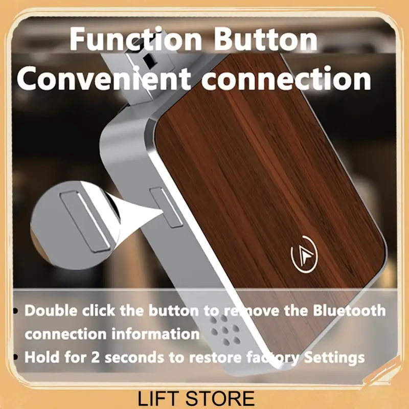 

BTLIFE-Wired To Wireless Carplay Adapter 2In1 Mini Wired To Wireless USB Adapter Plug And Play For IOS Android