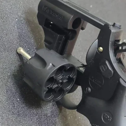 Mainan pistol logam paduan Revolver langit portabel Mini EDC baru hadiah kreatif mainan