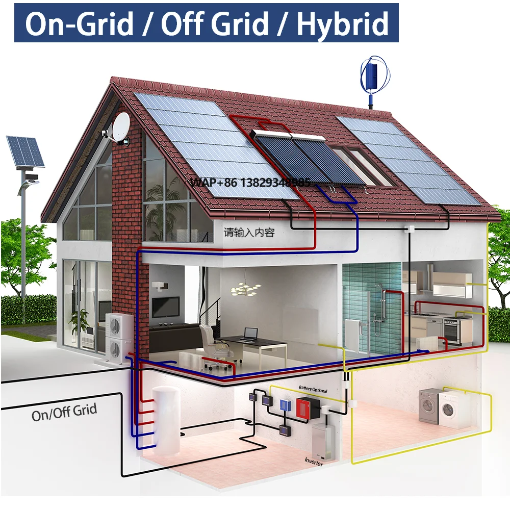 Long Life 3KW 5KW  Energy Storage System 6kva 8kw Hybrid Solar Panels Power System for Home