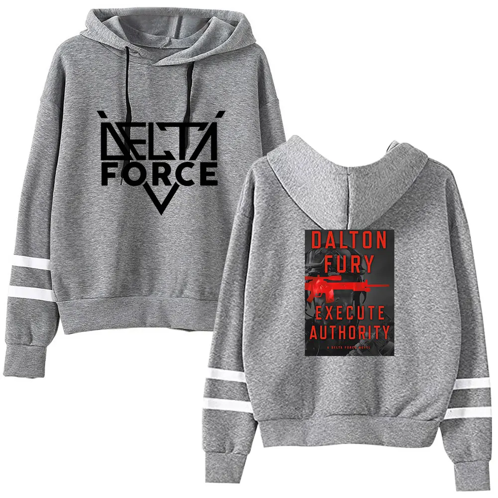 Delta Force Tracklist Merch Pullover Hoodies Women Men Fashion HipHop Streetwear Sweatshirts 